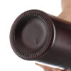 500ml 700ml 750ml dark color coating flat shoulder tall glass bottle