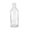 700ml private logo embossing rum bottle super flint glass