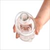 700ml private logo embossing rum bottle super flint glass