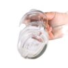700ml private logo embossing rum bottle super flint glass