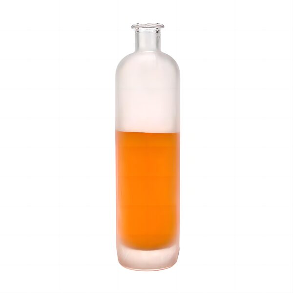750ml 750g frosted Glass Bottle Liquor Beverage container top China manufacturer
