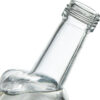 750ml 750g screw top  polygonal base flint glass alcoholic bottle manufacturer