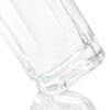 750ml 750g screw top  polygonal base flint glass alcoholic bottle manufacturer