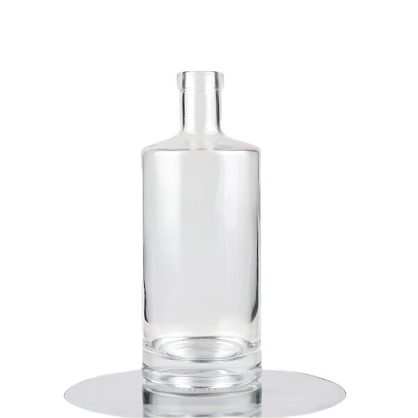 750ml Empty Bottle Whisky Spirit Glass Bottle Vodka Glass Bottle