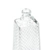 700ml diamonde full cut engraved premium quality square glass bottle