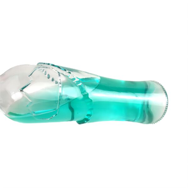 750ml private brand custom rum bottle super flint glass with caps