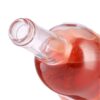 750ml super flint glass god hand design vodka bottle