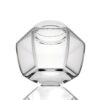 865ml 520g Hexagonal glass jar with pot belly