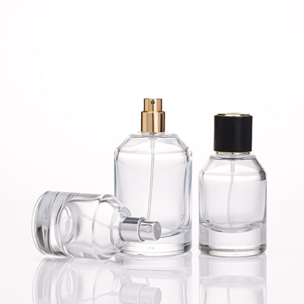 30ml 50ml 100ml High-grade cylindrical bottle small sample bottle nozzle perfume bottle