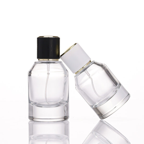 30ml 50ml 100ml High-grade cylindrical bottle small sample bottle nozzle perfume bottle