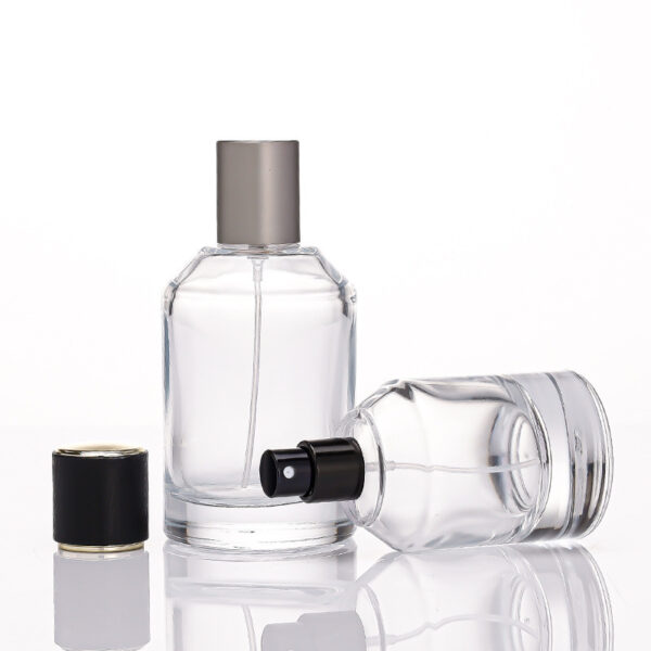 30ml 50ml 100ml High-grade cylindrical bottle small sample bottle nozzle perfume bottle