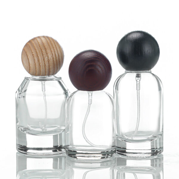 30ml 50ml 100ml High-grade cylindrical bottle small sample bottle nozzle perfume bottle