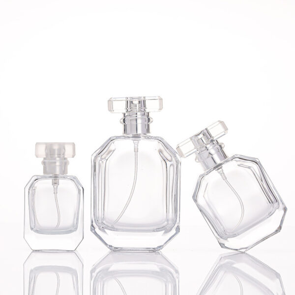 30ml 50ml 100ml Rectangular perfume bottle bayonet filling fine mist bottle empty bottle