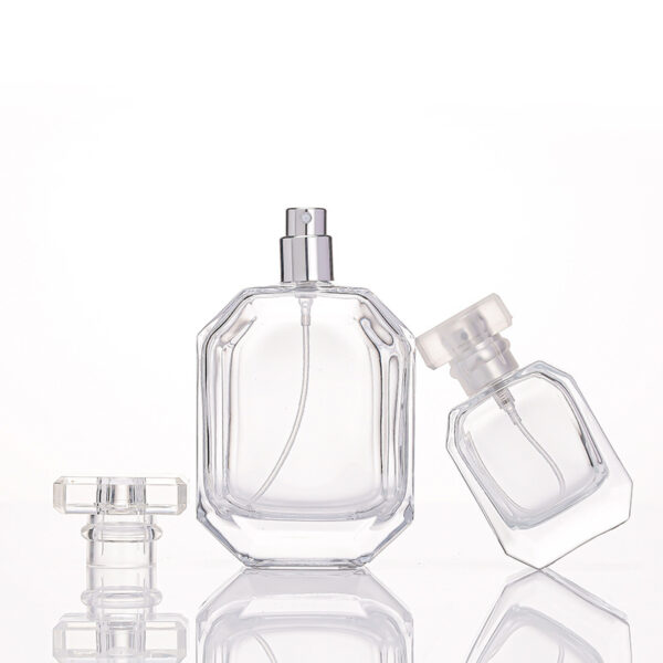 30ml 50ml 100ml Rectangular perfume bottle bayonet filling fine mist bottle empty bottle