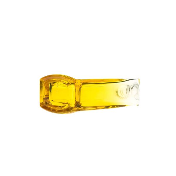 Cosmetic 100 ml Green Colored Square Lotion Cream Bottles Glass Perfume Diffuser Bottle with Metal Cap