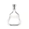700ml Best Selling clear glass popular design whisky bottle with cap