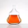 700ml Best Selling clear glass popular design whisky bottle with cap
