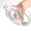 700ml Best Selling clear glass popular design whisky bottle with cap