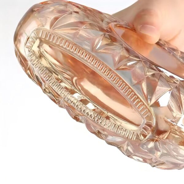 700ml Latest Design UV glass whisky bottle with cap