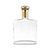 700ml Wholesale luxury square flat glass whisky bottle brandy bottle