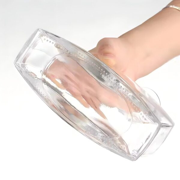 700ml wholesale thick bottom flat whisky bottles direct from factory