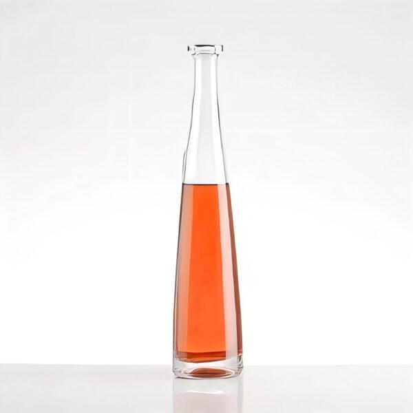 750ml Conical tall premium high-end tequila design brand private custom glass bottle