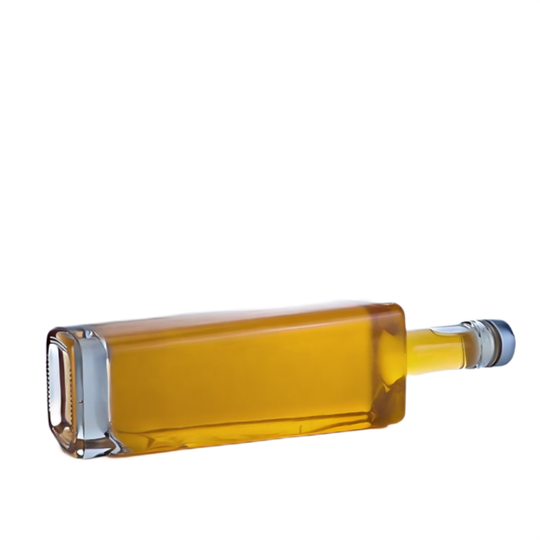 700ml 750ml Transparent Glass Bottle Premium Whisky Bottle With Cork Finished classic design for rum Sinobottles wholesale