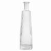 750ml engraved stripes tequila glass bottle factory direct wholesale T cork supplied by Sinobottles
