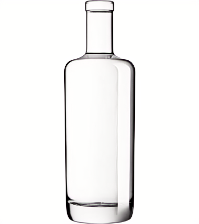 750ml oxygen popular empty glass bottle design Sinobottles customized label